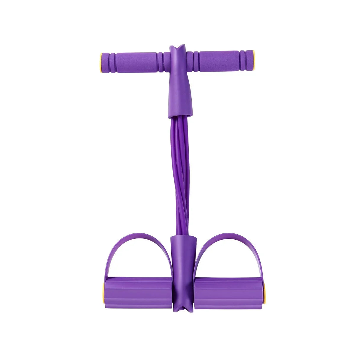 4/6 TubeElastic Yoga Pedal Puller Resistance Band Workout Pull Tension Rope for Abdomen/Waist/Leg Stretching Slimming Training
